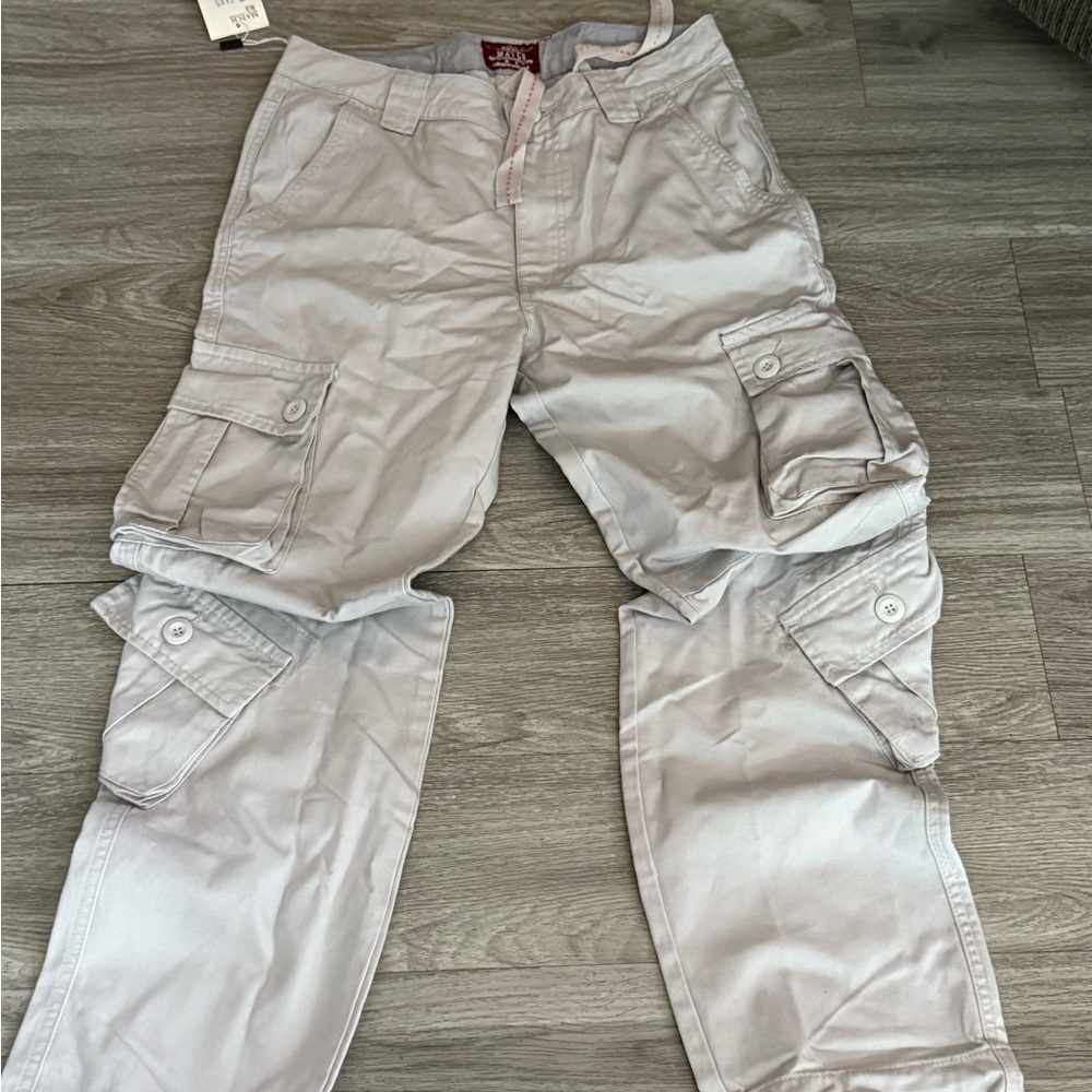 Match Light Gray Workwear Pants
